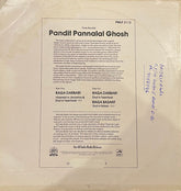 Pannalal Ghosh - Flute Recital (Vinyl)